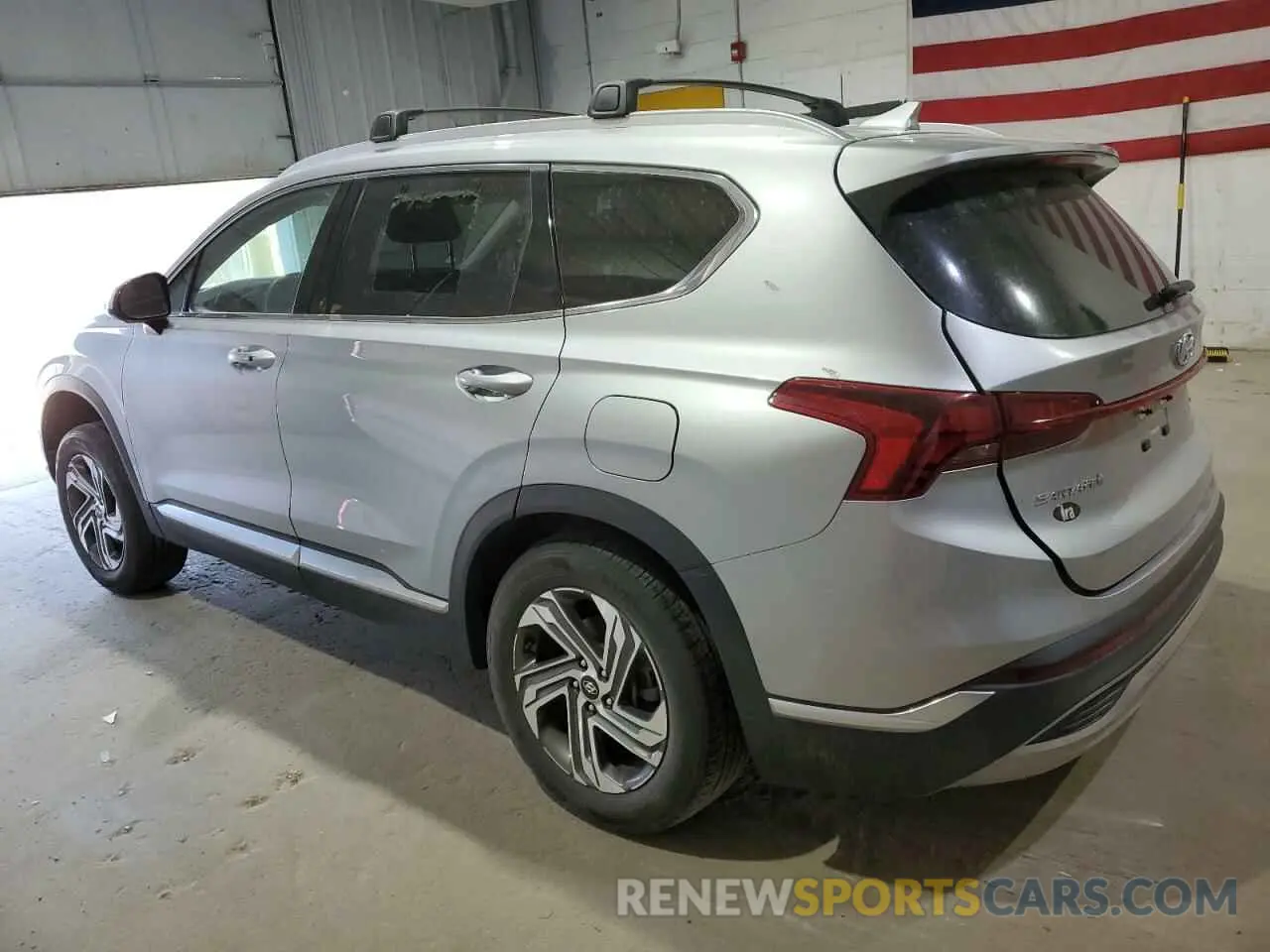 2 fotografías del automóvil dañado 5NMS2DAJXNH469847 HYUNDAI SANTA FE 2022