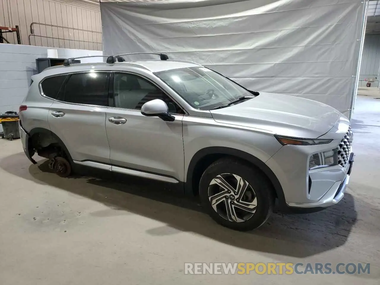 4 fotografías del automóvil dañado 5NMS2DAJXNH469847 HYUNDAI SANTA FE 2022