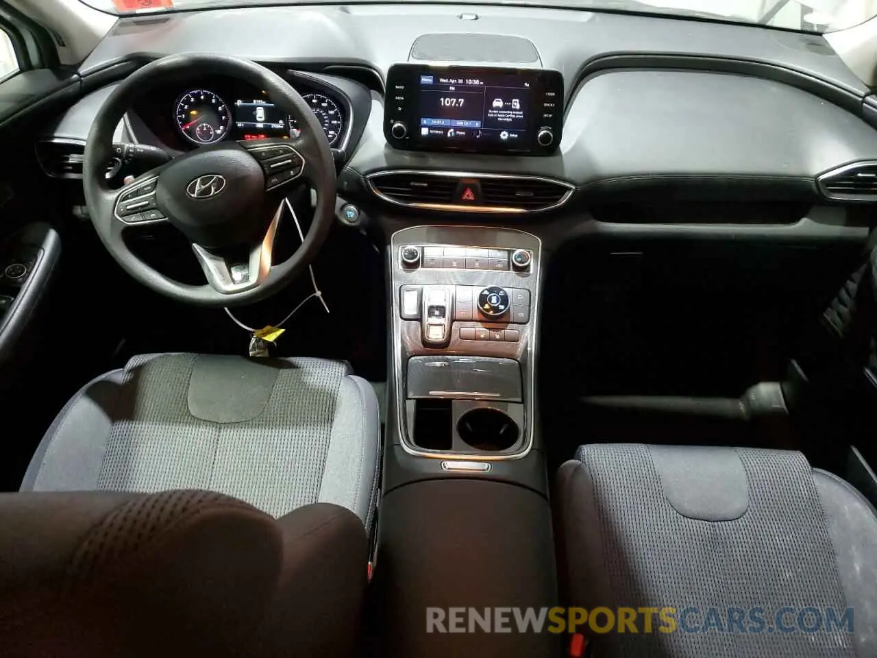 8 fotografías del automóvil dañado 5NMS2DAJXNH469847 HYUNDAI SANTA FE 2022