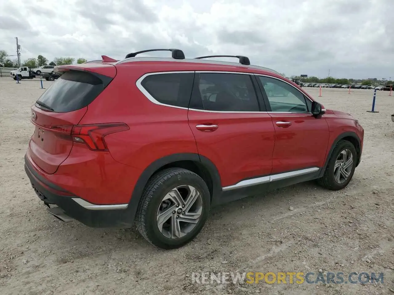 3 fotografías del automóvil dañado 5NMS34AJ2NH444115 HYUNDAI SANTA FE 2022