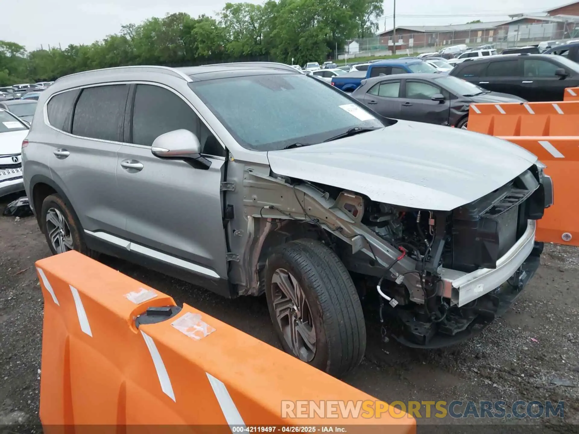 1 fotografías del automóvil dañado 5NMS34AJ2NH476238 HYUNDAI SANTA FE 2022