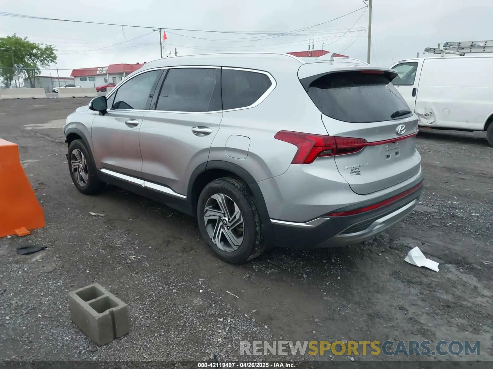 3 fotografías del automóvil dañado 5NMS34AJ2NH476238 HYUNDAI SANTA FE 2022