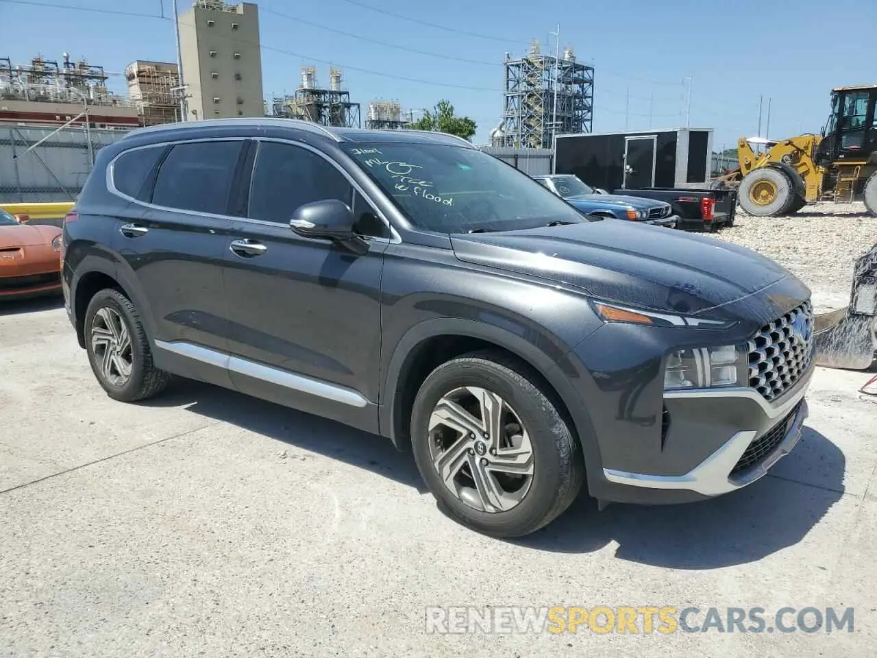 4 fotografías del automóvil dañado 5NMS34AJ3NH474322 HYUNDAI SANTA FE 2022