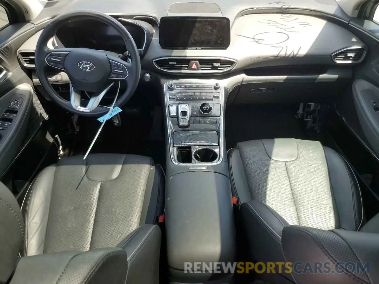 8 fotografías del automóvil dañado 5NMS34AJ3NH474322 HYUNDAI SANTA FE 2022
