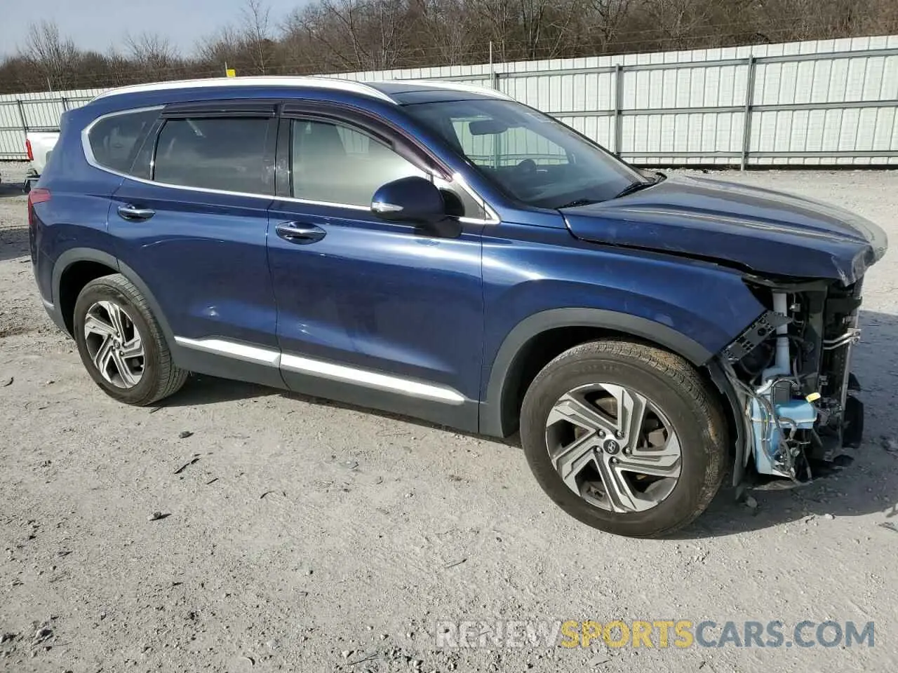 4 fotografías del automóvil dañado 5NMS34AJ5NH420004 HYUNDAI SANTA FE 2022