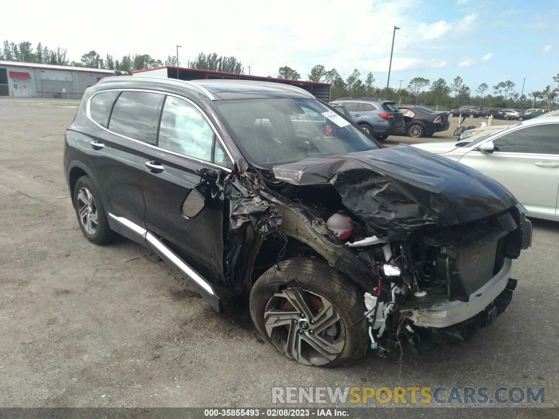 1 fotografías del automóvil dañado 5NMS34AJ5NH464293 HYUNDAI SANTA FE 2022