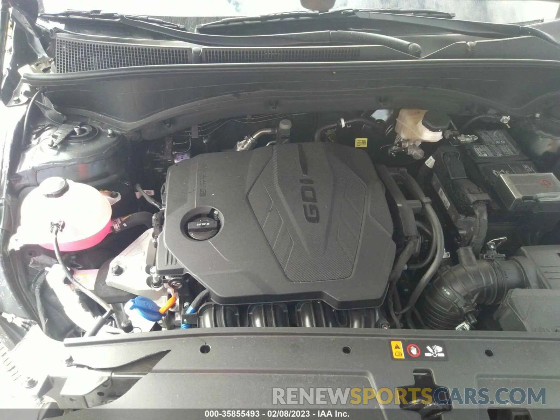 10 fotografías del automóvil dañado 5NMS34AJ5NH464293 HYUNDAI SANTA FE 2022