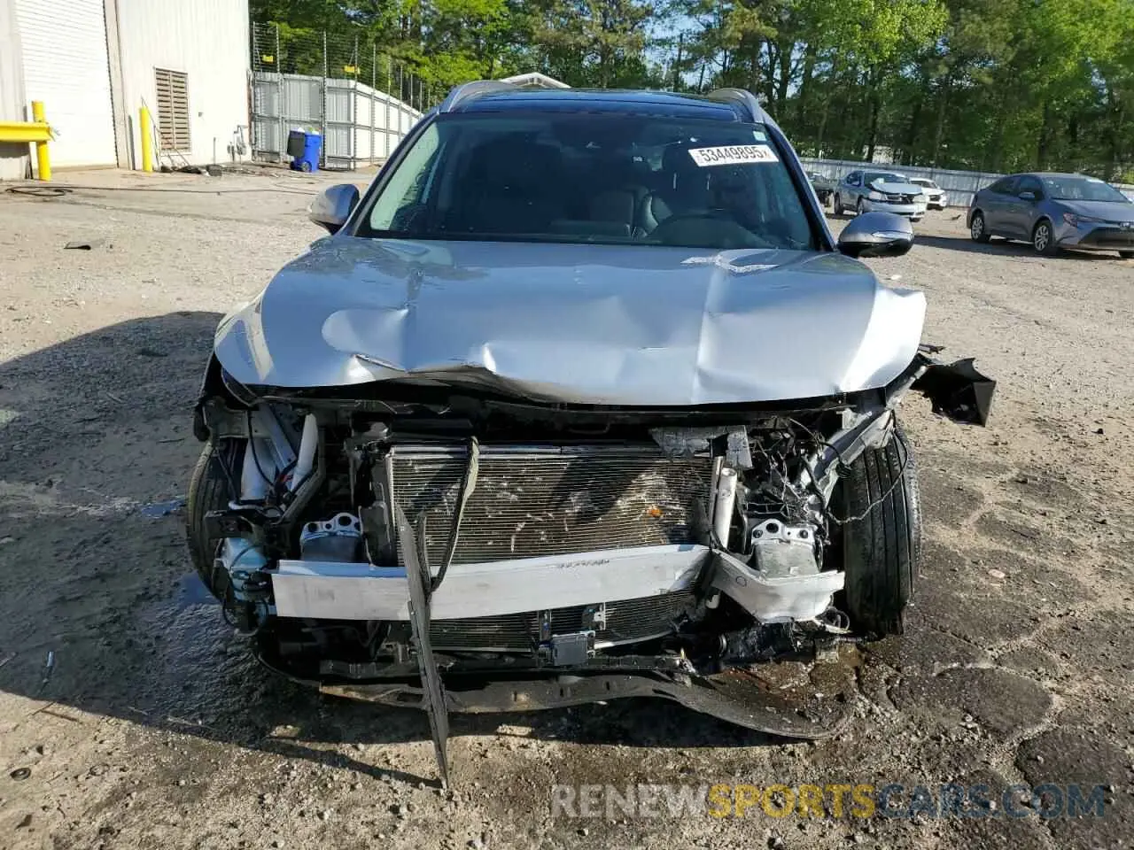 5 fotografías del automóvil dañado 5NMS34AJ5NH474435 HYUNDAI SANTA FE 2022