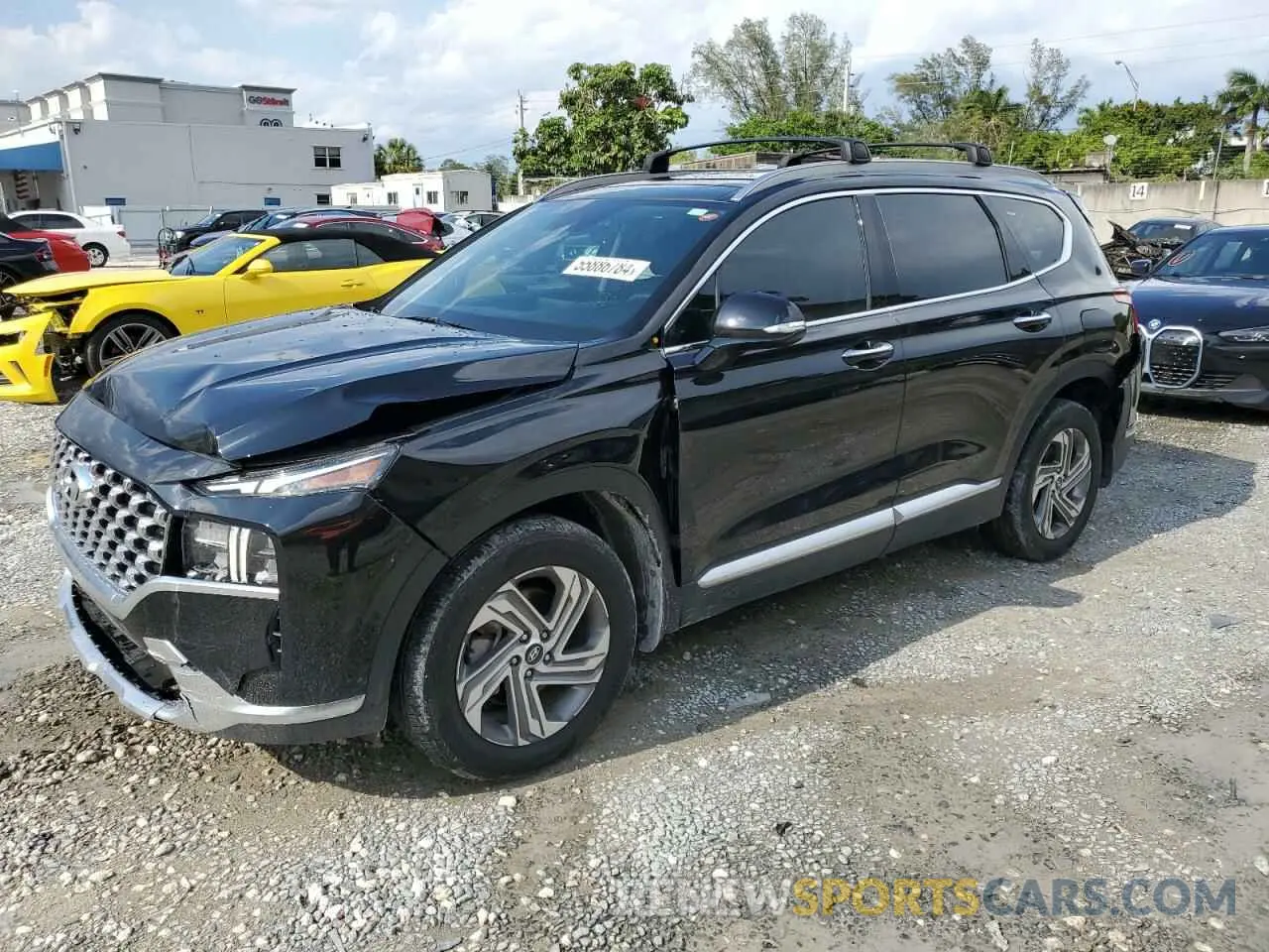 1 fotografías del automóvil dañado 5NMS34AJ6NH461743 HYUNDAI SANTA FE 2022
