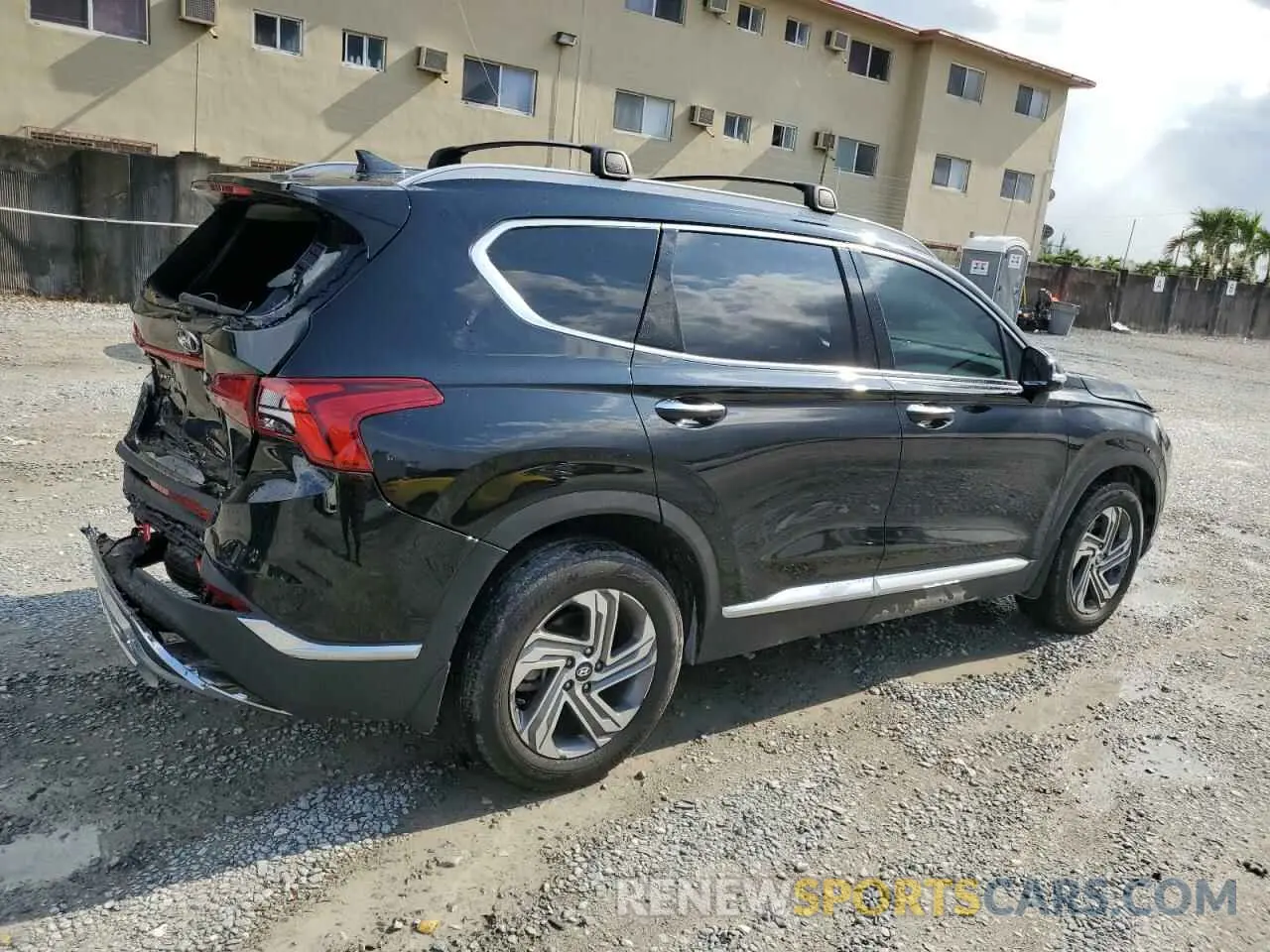 3 fotografías del automóvil dañado 5NMS34AJ6NH461743 HYUNDAI SANTA FE 2022