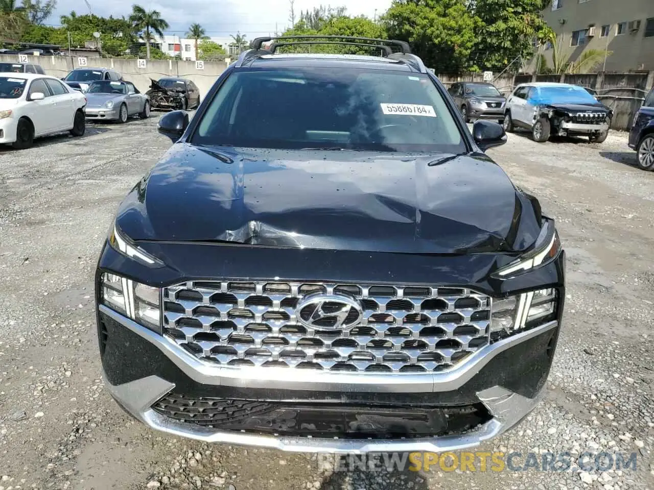 5 fotografías del automóvil dañado 5NMS34AJ6NH461743 HYUNDAI SANTA FE 2022