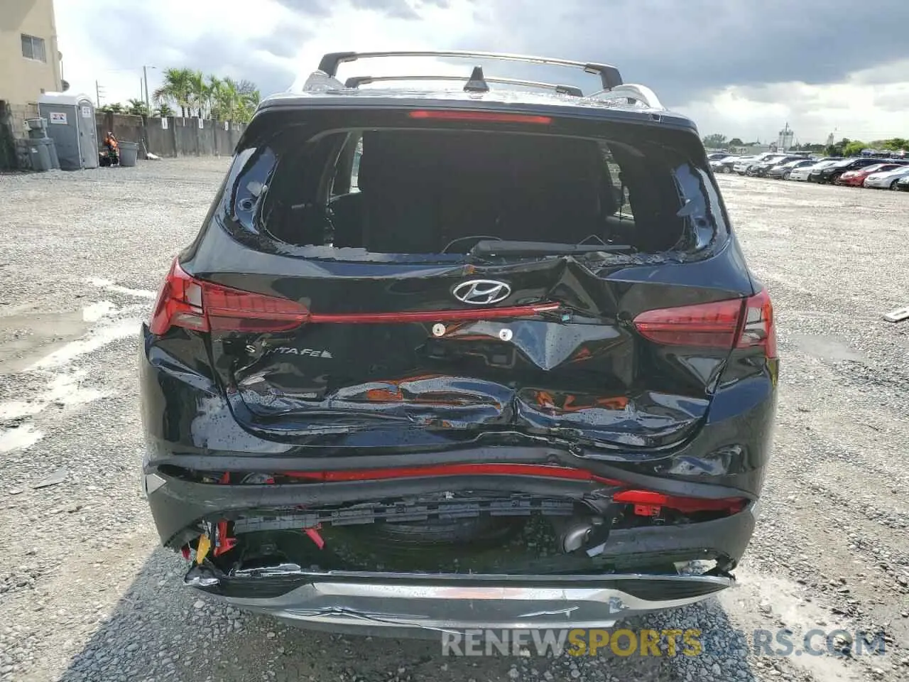 6 fotografías del automóvil dañado 5NMS34AJ6NH461743 HYUNDAI SANTA FE 2022