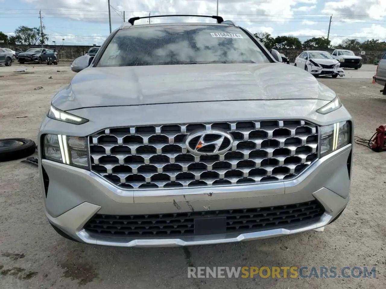 5 fotografías del automóvil dañado 5NMS34AJ7NH446376 HYUNDAI SANTA FE 2022