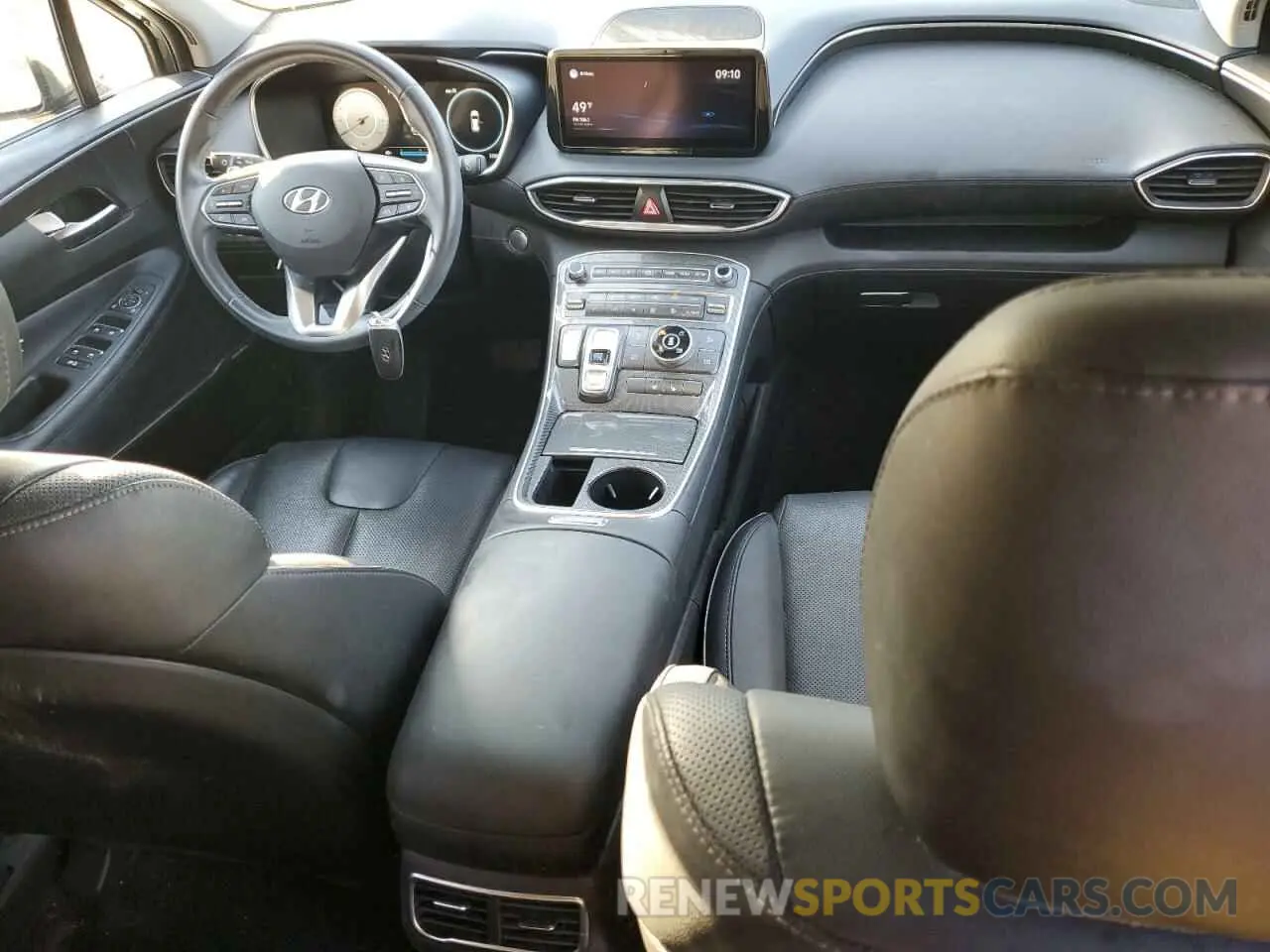 8 fotografías del automóvil dañado 5NMS3DAJ1NH380519 HYUNDAI SANTA FE 2022