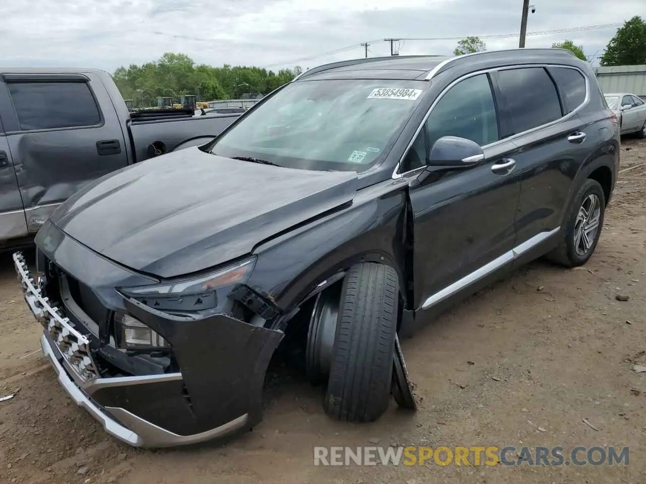 1 fotografías del automóvil dañado 5NMS3DAJ2NH392386 HYUNDAI SANTA FE 2022