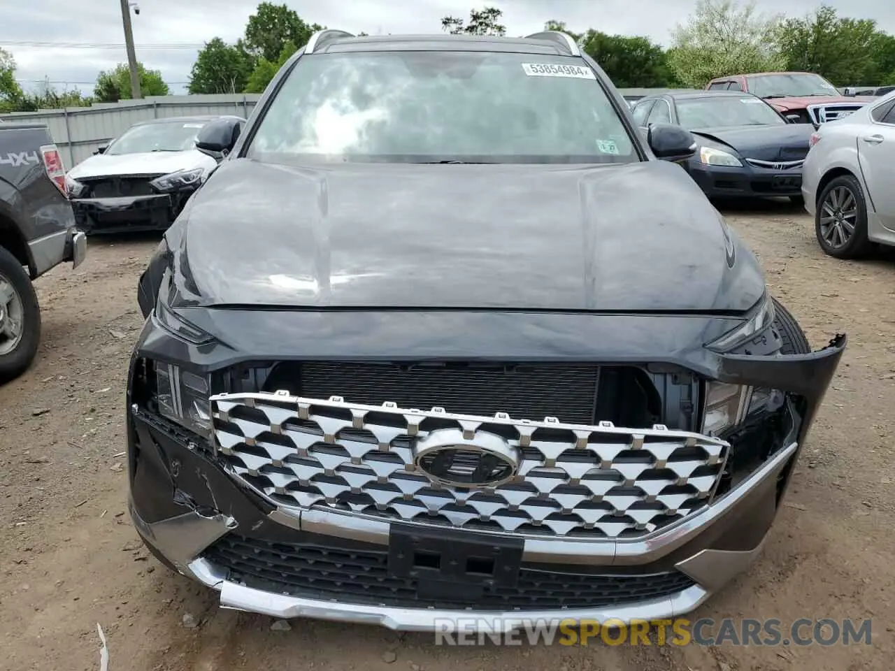 5 fotografías del automóvil dañado 5NMS3DAJ2NH392386 HYUNDAI SANTA FE 2022