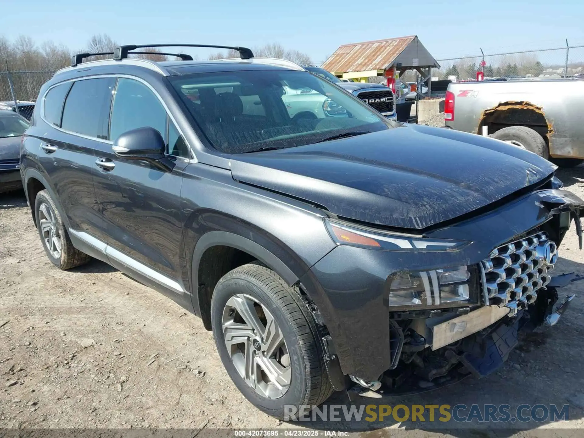 1 fotografías del automóvil dañado 5NMS3DAJ2NH444079 HYUNDAI SANTA FE 2022
