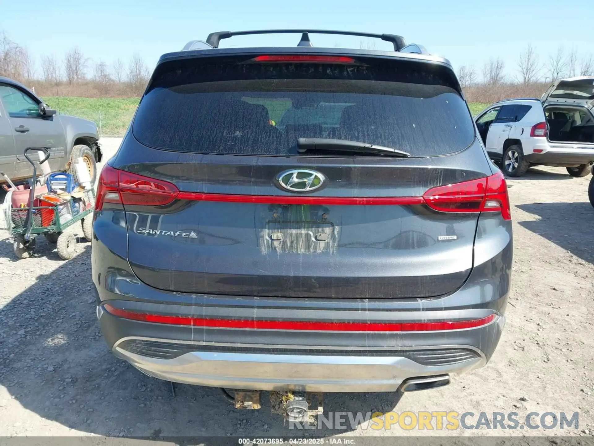17 fotografías del automóvil dañado 5NMS3DAJ2NH444079 HYUNDAI SANTA FE 2022