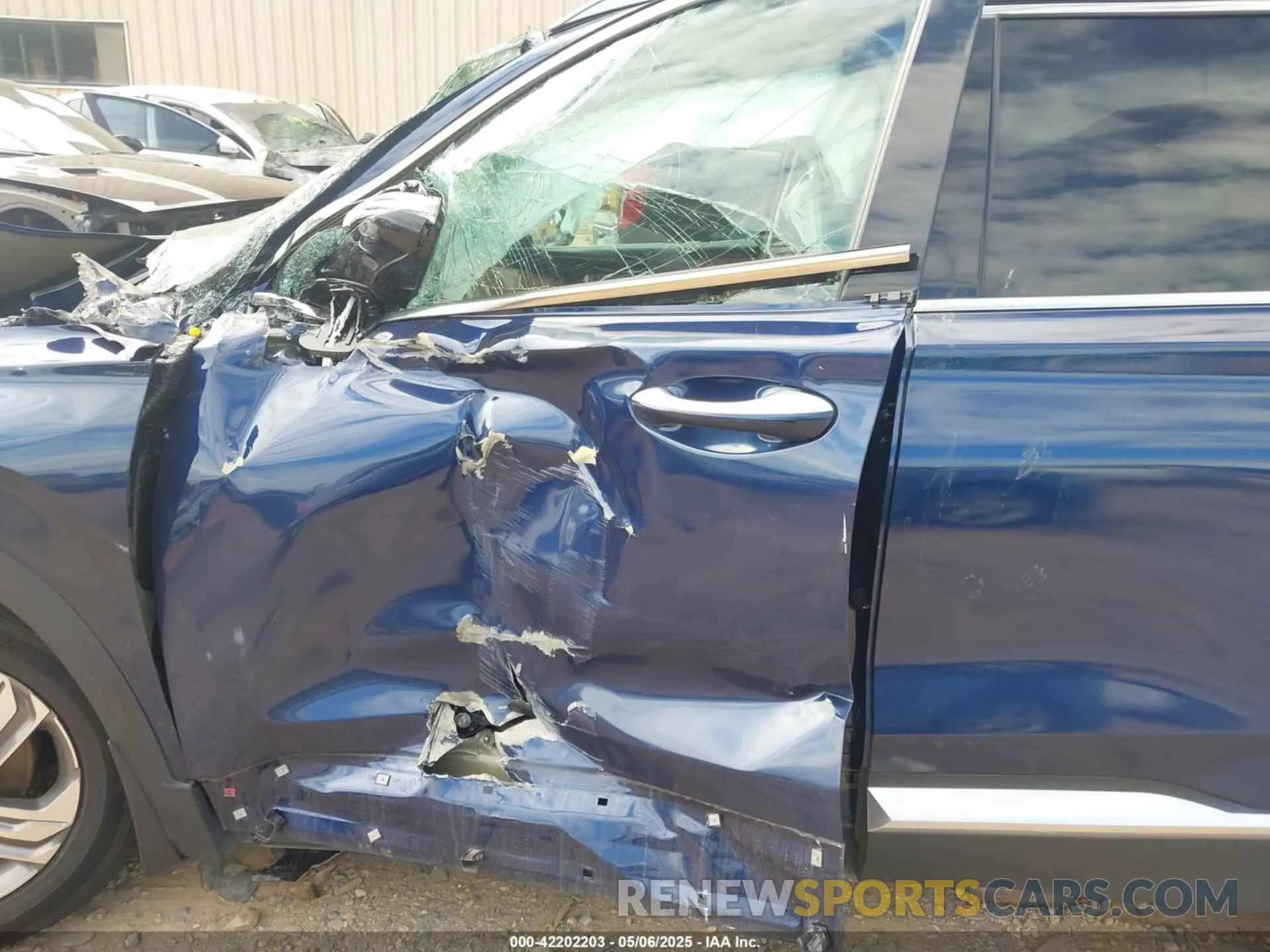 6 fotografías del automóvil dañado 5NMS3DAJ4NH380479 HYUNDAI SANTA FE 2022