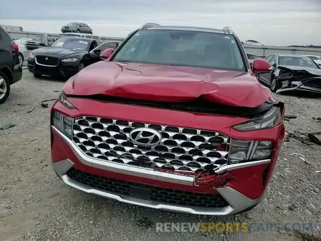 12 fotografías del automóvil dañado 5NMS3DAJ4NH456069 HYUNDAI SANTA FE 2022
