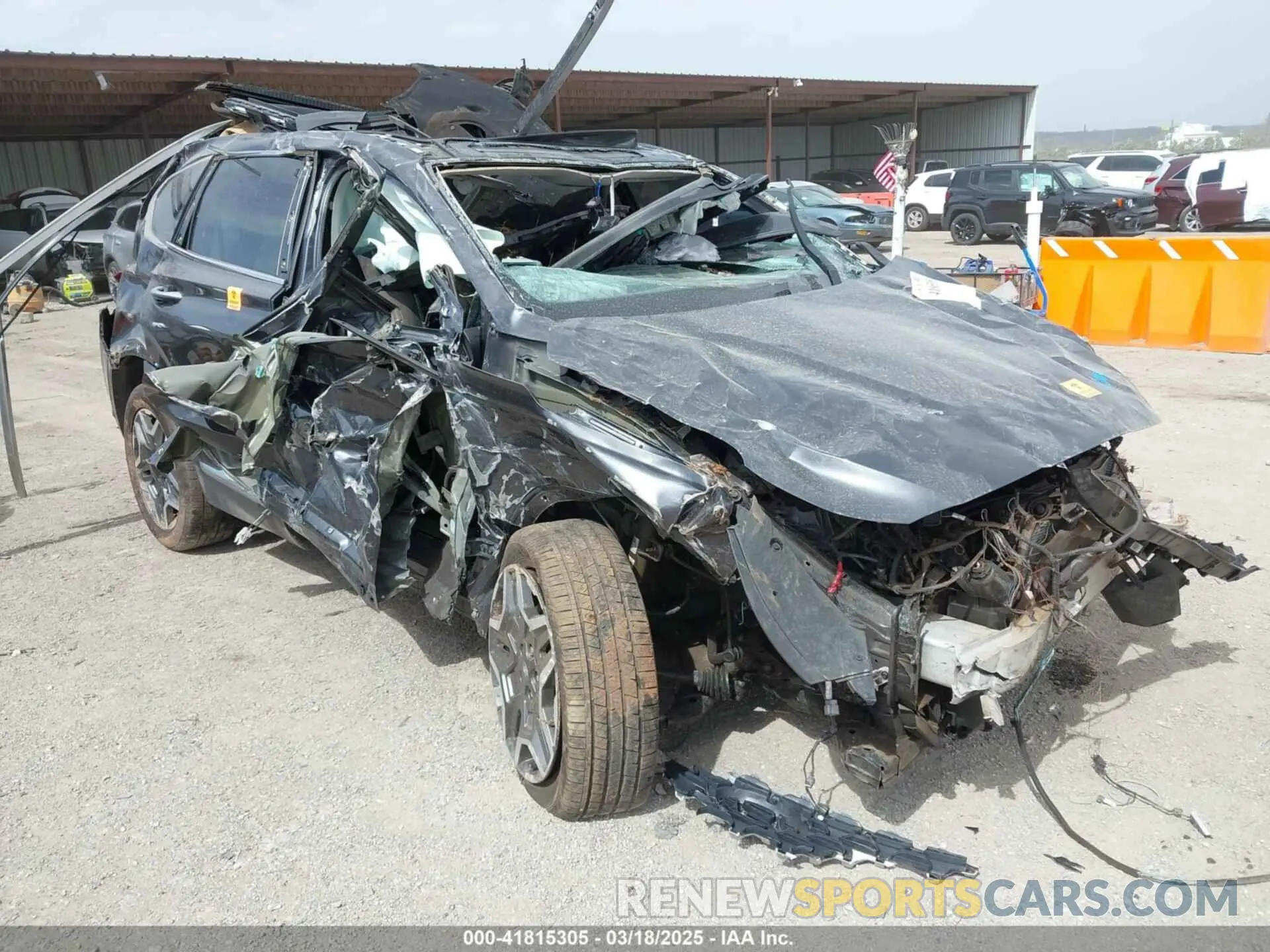 1 fotografías del automóvil dañado 5NMS3DAJ4NH456444 HYUNDAI SANTA FE 2022