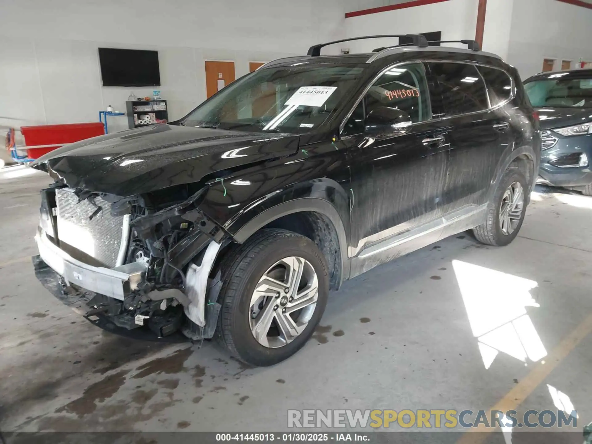 2 fotografías del automóvil dañado 5NMS3DAJ7NH402474 HYUNDAI SANTA FE 2022