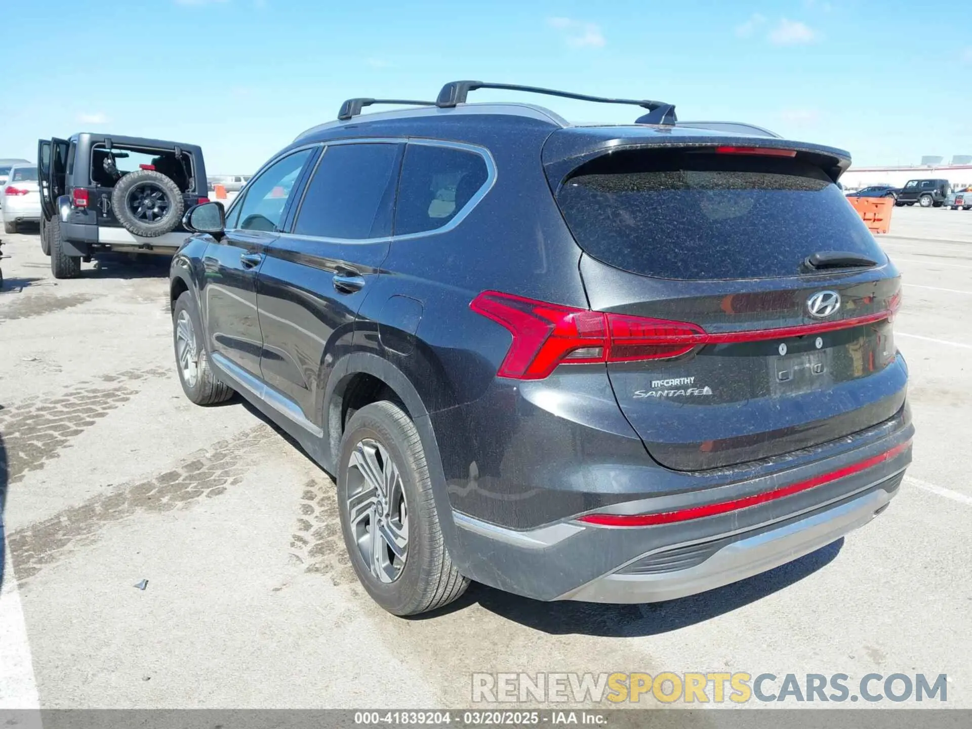 3 fotografías del automóvil dañado 5NMS3DAJ8NH474669 HYUNDAI SANTA FE 2022