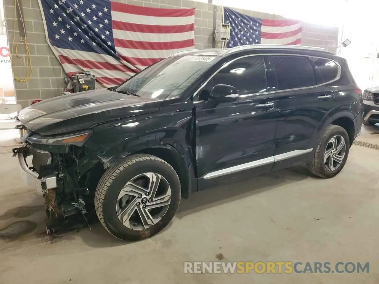 1 fotografías del automóvil dañado 5NMS3DAJ9NH476334 HYUNDAI SANTA FE 2022