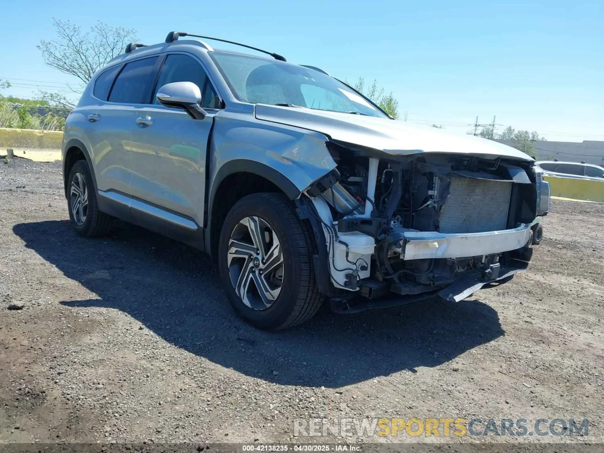 1 fotografías del automóvil dañado 5NMS3DAJXNH473975 HYUNDAI SANTA FE 2022
