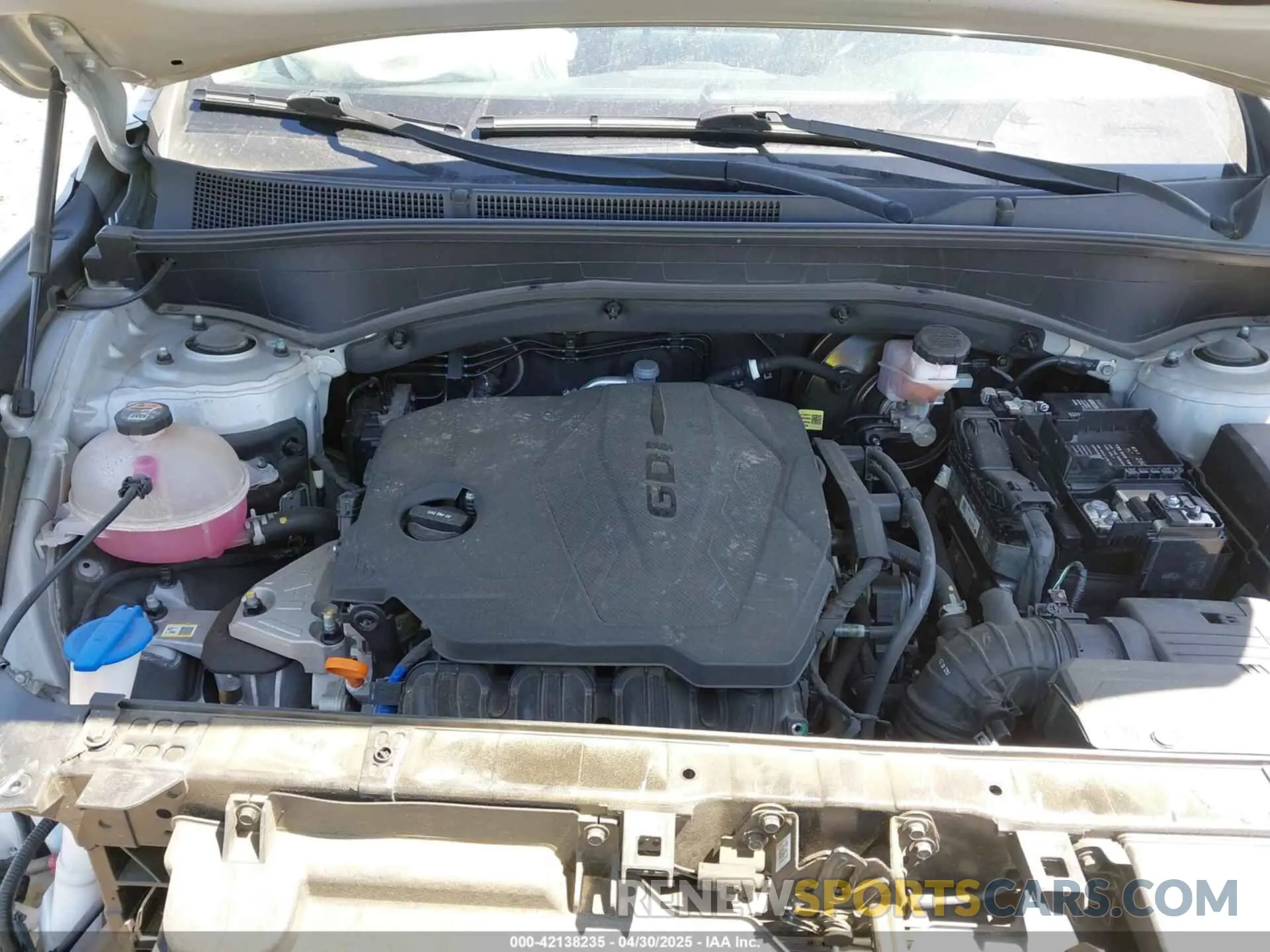 10 fotografías del automóvil dañado 5NMS3DAJXNH473975 HYUNDAI SANTA FE 2022
