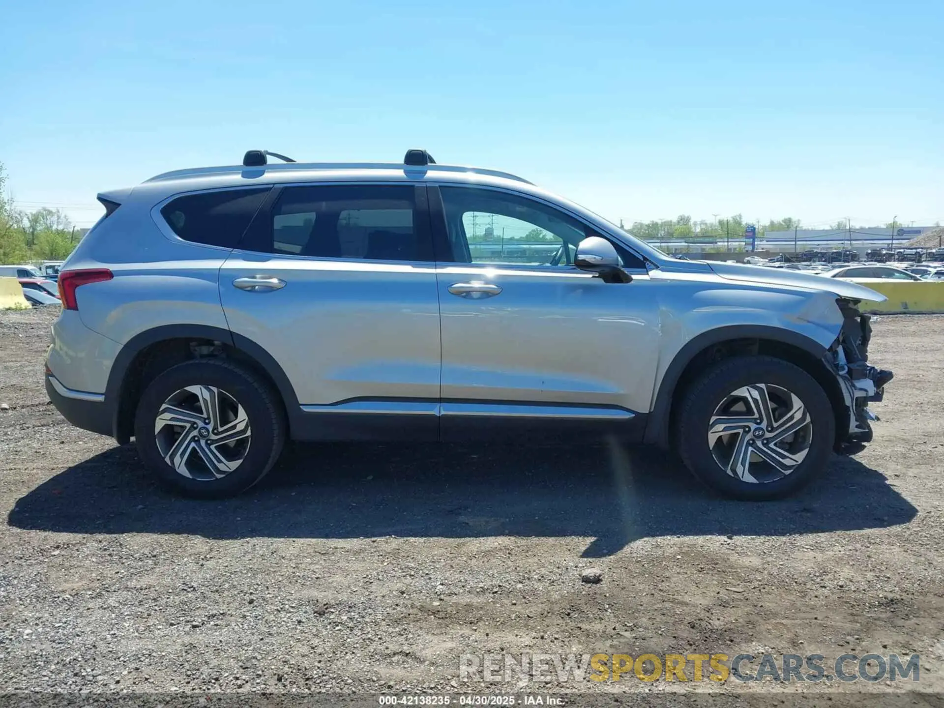 13 fotografías del automóvil dañado 5NMS3DAJXNH473975 HYUNDAI SANTA FE 2022