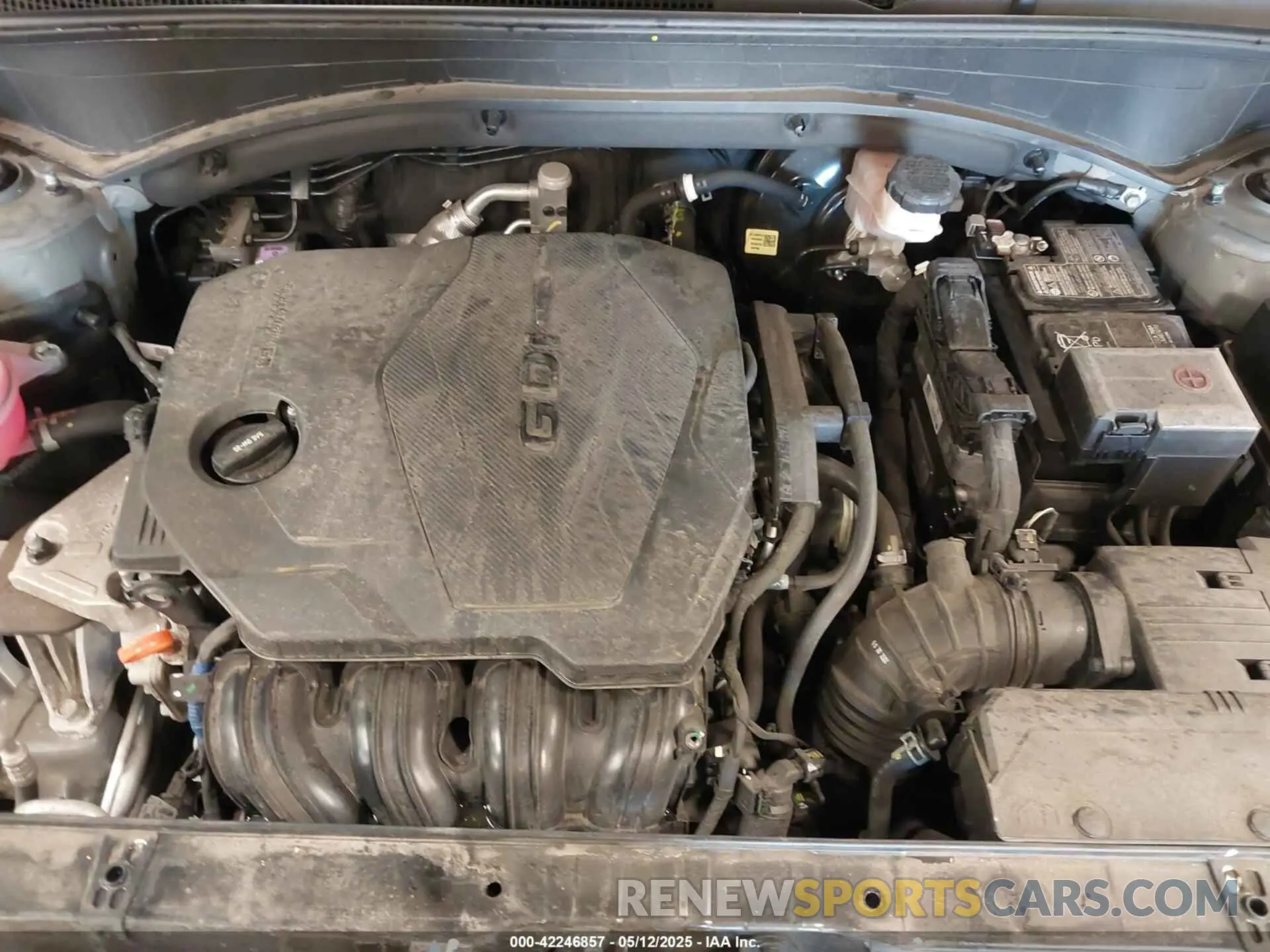 10 fotografías del automóvil dañado 5NMS3DAJXNH475578 HYUNDAI SANTA FE 2022