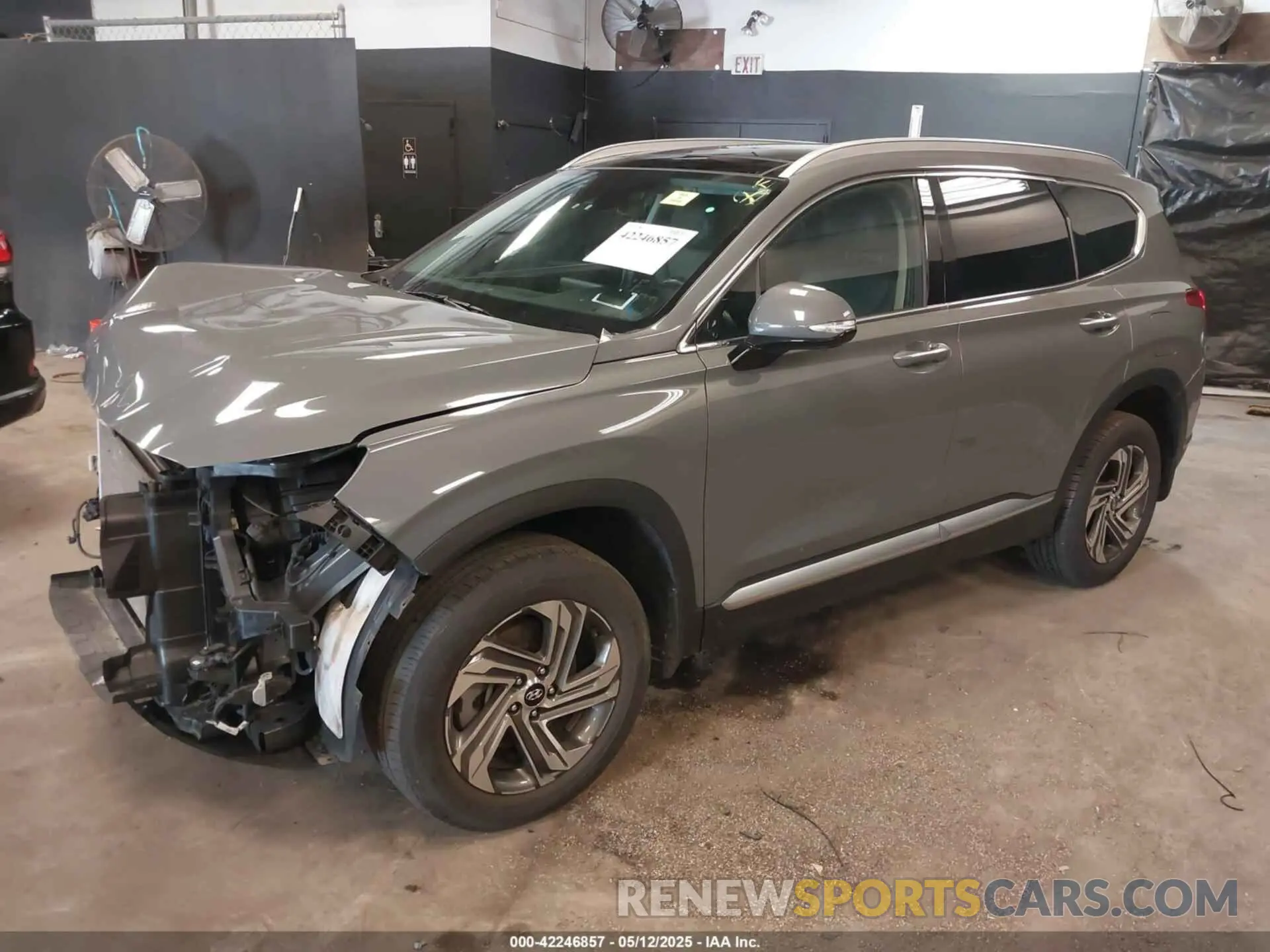 2 fotografías del automóvil dañado 5NMS3DAJXNH475578 HYUNDAI SANTA FE 2022