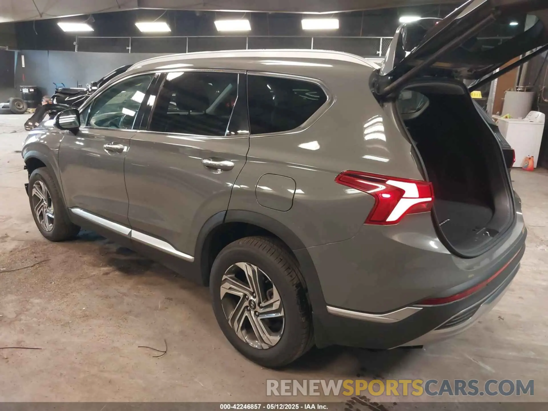 3 fotografías del automóvil dañado 5NMS3DAJXNH475578 HYUNDAI SANTA FE 2022