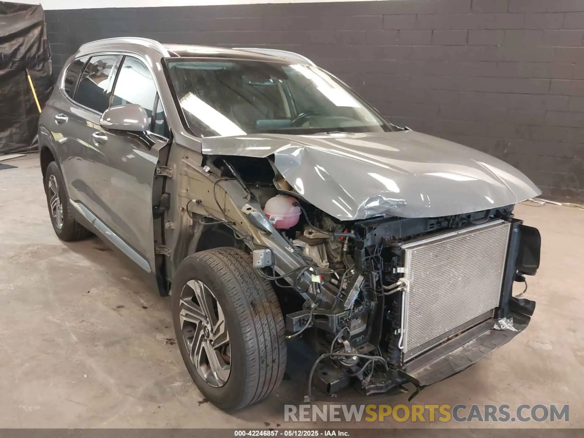 6 fotografías del automóvil dañado 5NMS3DAJXNH475578 HYUNDAI SANTA FE 2022