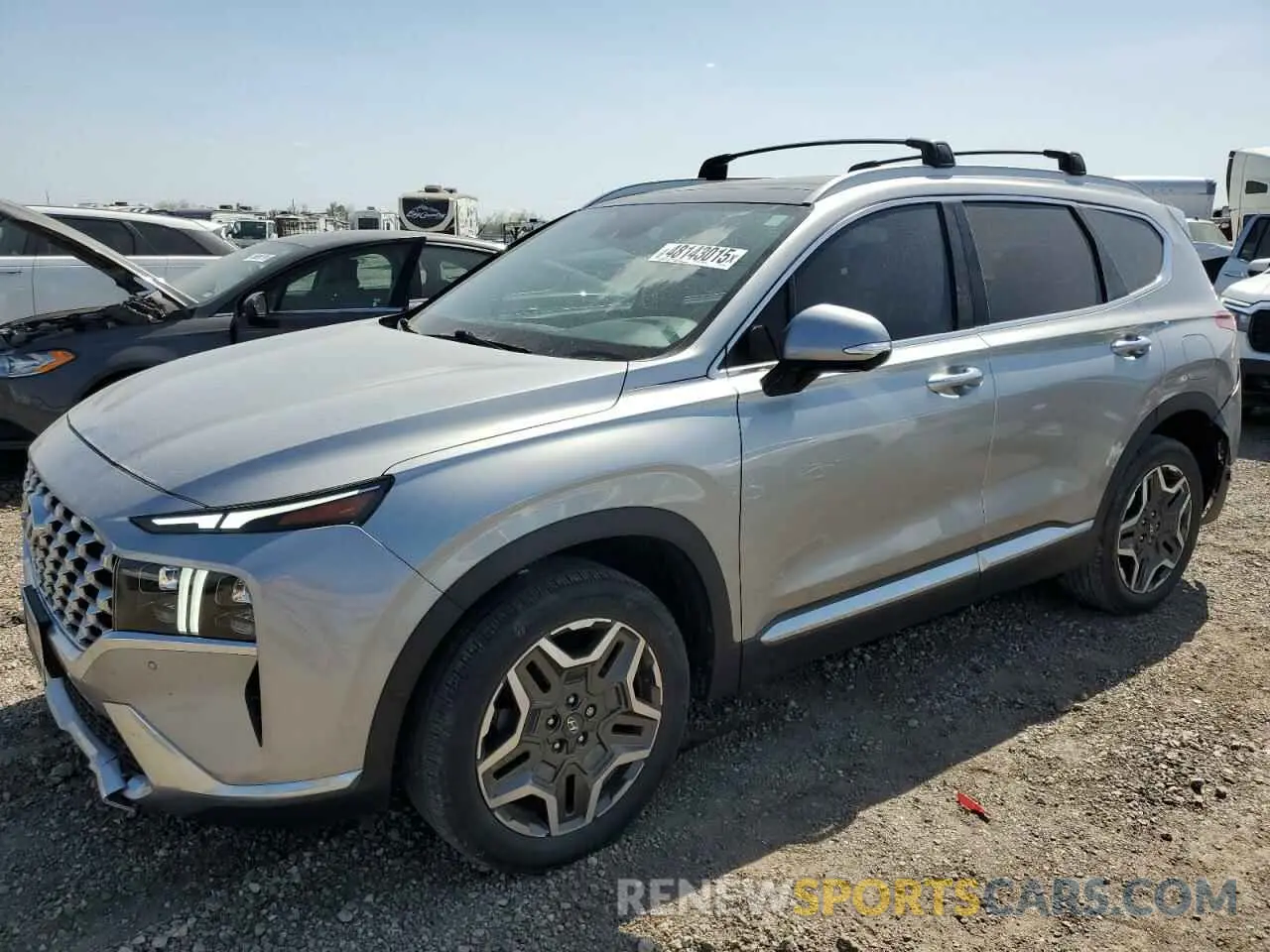 1 fotografías del automóvil dañado 5NMS44AL1NH376615 HYUNDAI SANTA FE 2022