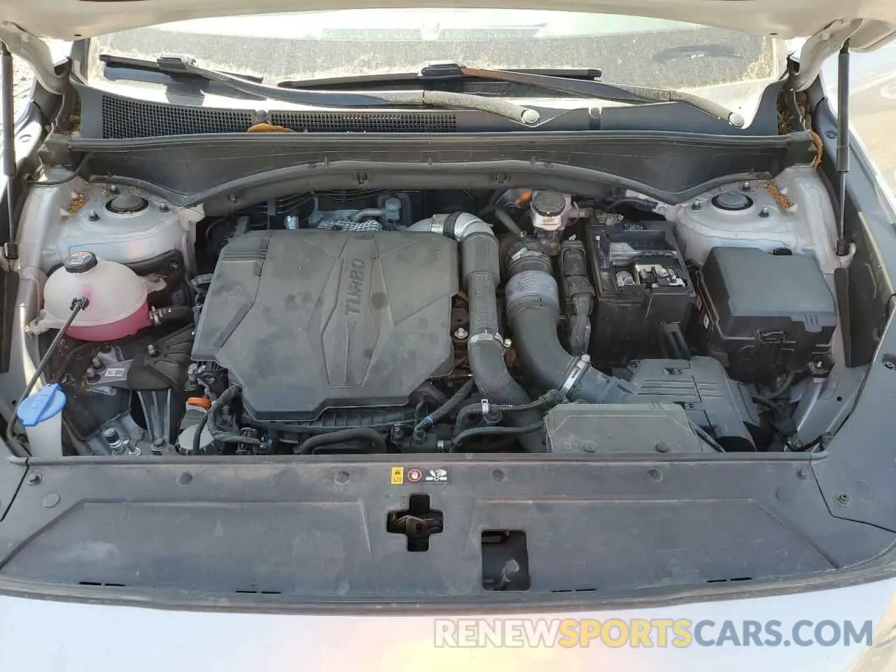 11 fotografías del automóvil dañado 5NMS44AL1NH376615 HYUNDAI SANTA FE 2022