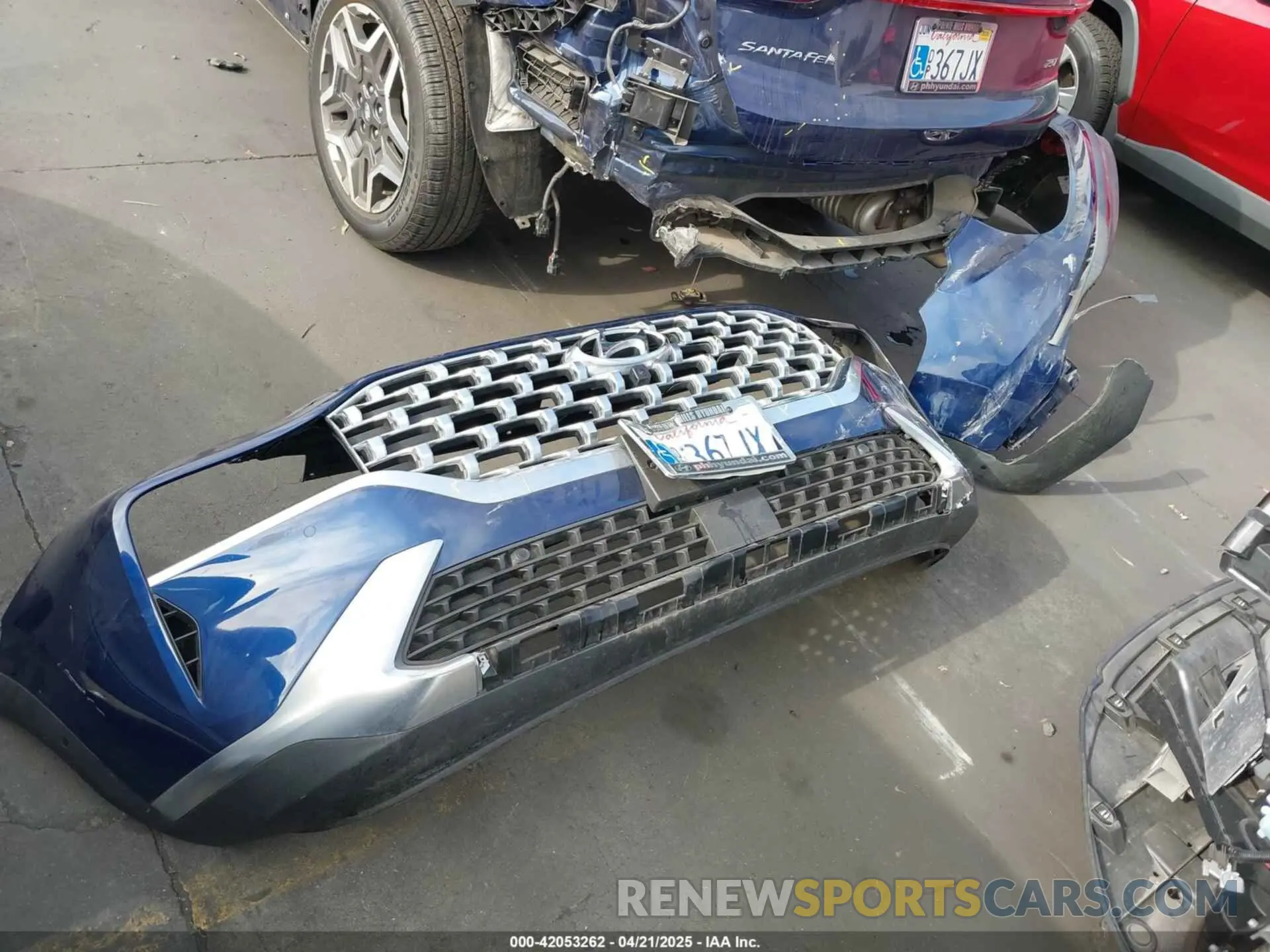 12 fotografías del automóvil dañado 5NMS44AL4NH453428 HYUNDAI SANTA FE 2022