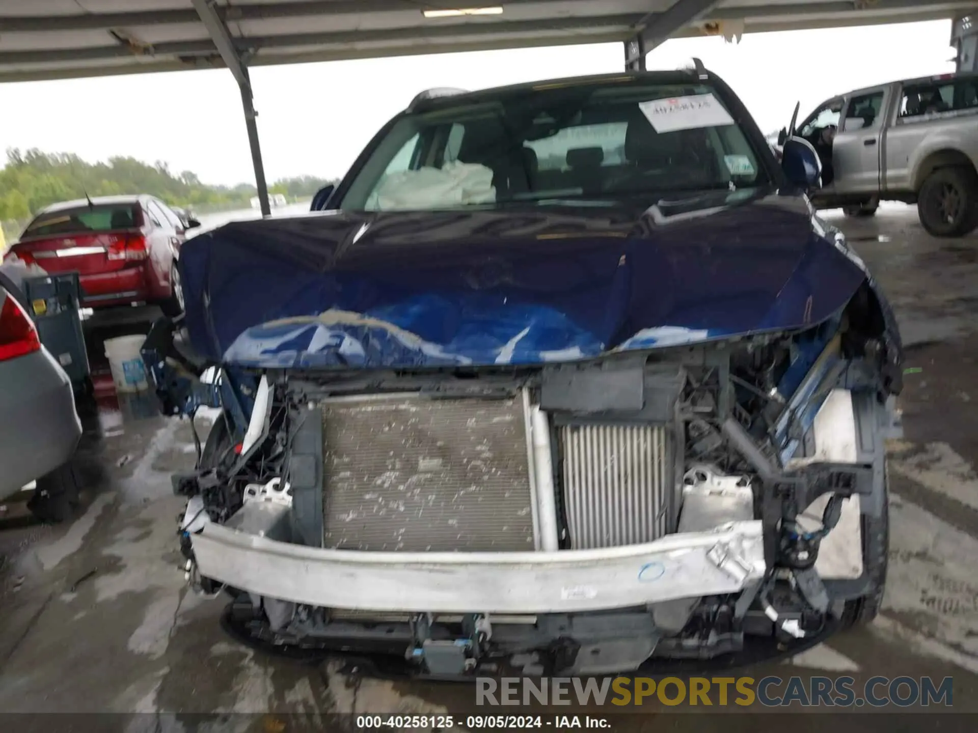 12 fotografías del automóvil dañado 5NMS44AL5NH469170 HYUNDAI SANTA FE 2022