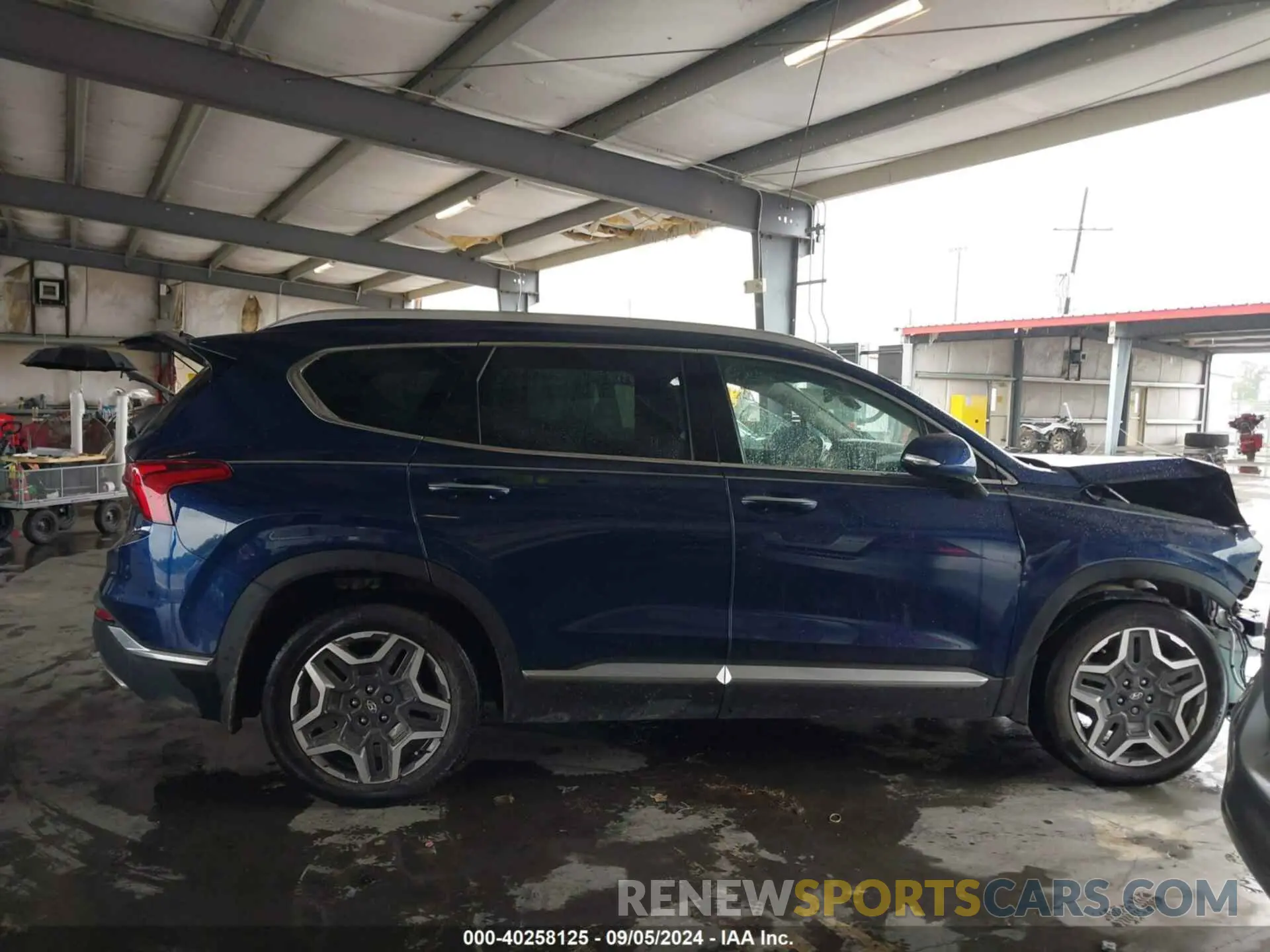 13 fotografías del automóvil dañado 5NMS44AL5NH469170 HYUNDAI SANTA FE 2022