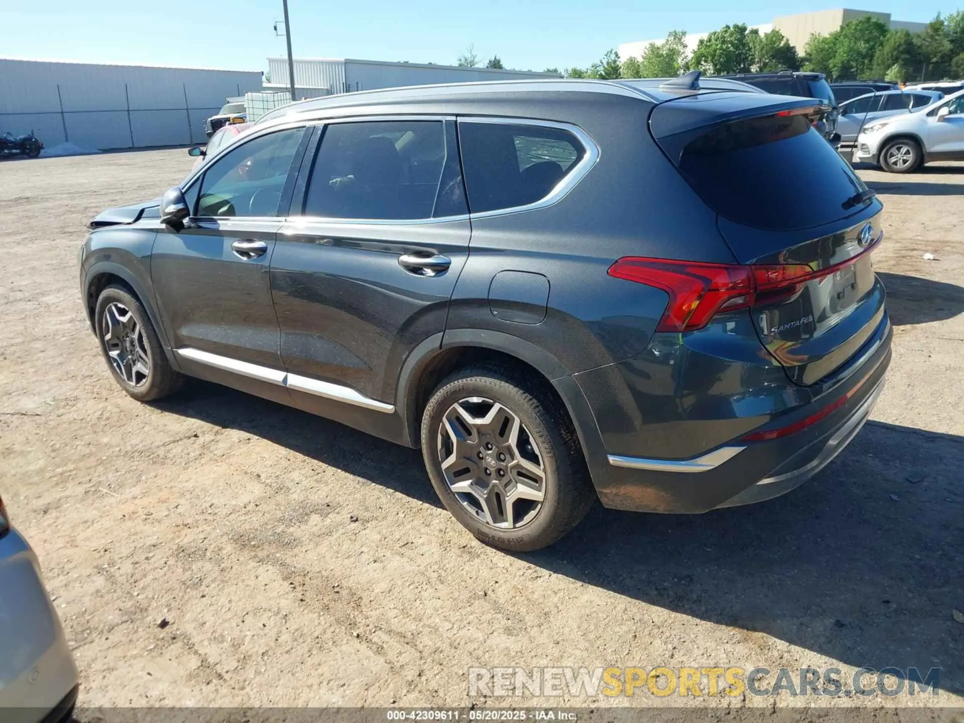 3 fotografías del automóvil dañado 5NMS44AL6NH479156 HYUNDAI SANTA FE 2022