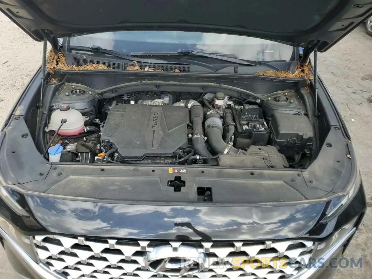 12 fotografías del automóvil dañado 5NMS44AL7NH376733 HYUNDAI SANTA FE 2022