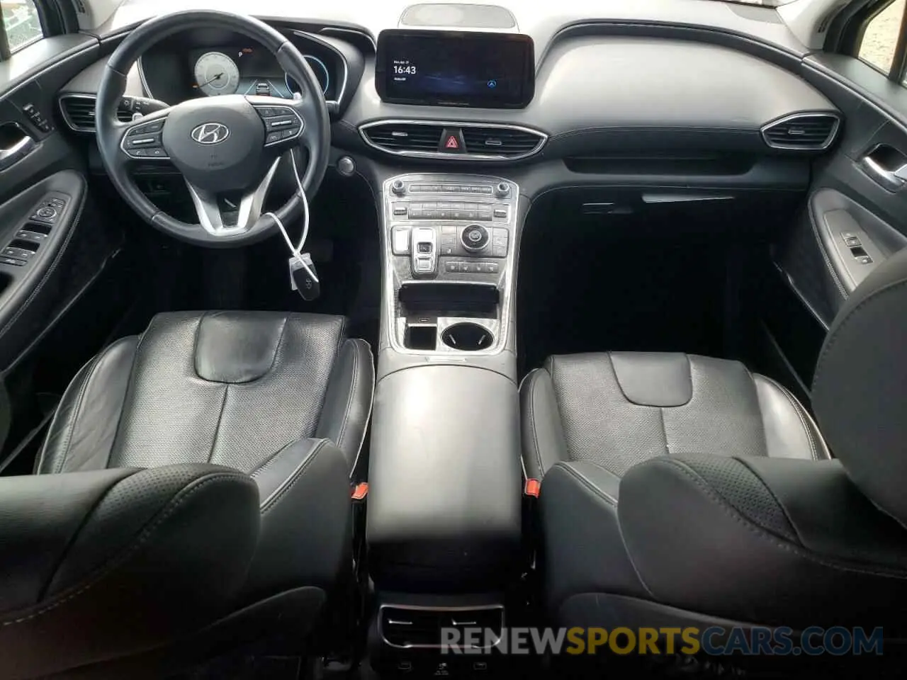 8 fotografías del automóvil dañado 5NMS44AL7NH376733 HYUNDAI SANTA FE 2022