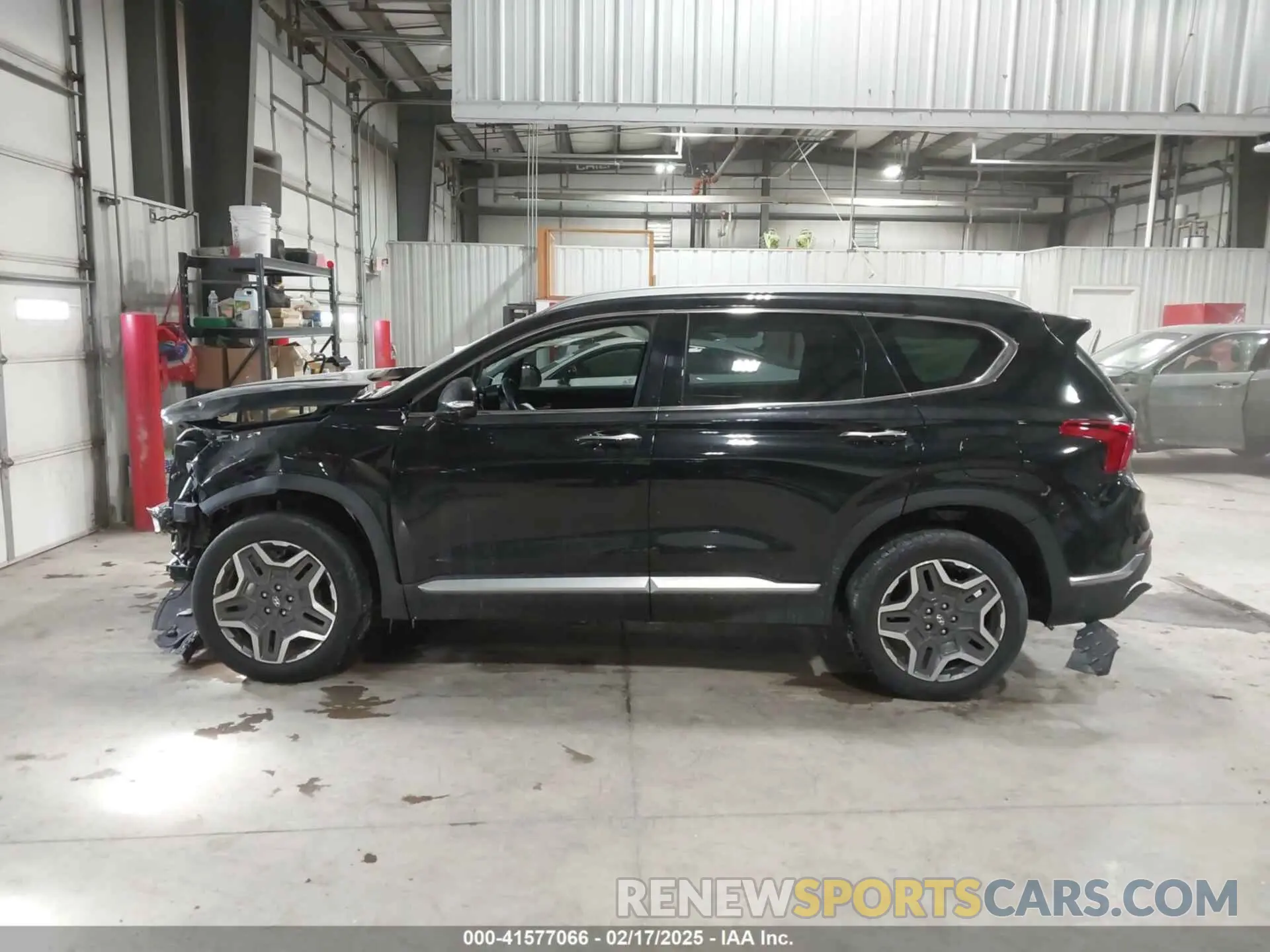14 fotografías del automóvil dañado 5NMS4DAL7NH416471 HYUNDAI SANTA FE 2022