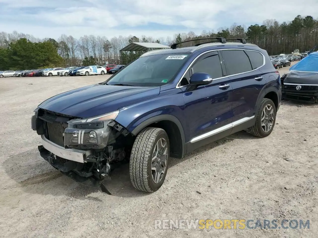 1 fotografías del automóvil dañado 5NMS4DAL8NH403826 HYUNDAI SANTA FE 2022