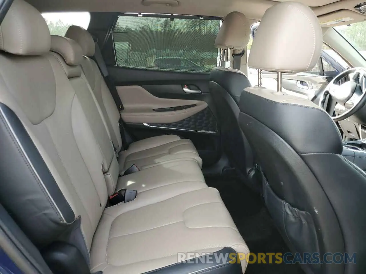 11 fotografías del automóvil dañado 5NMS4DAL8NH403826 HYUNDAI SANTA FE 2022