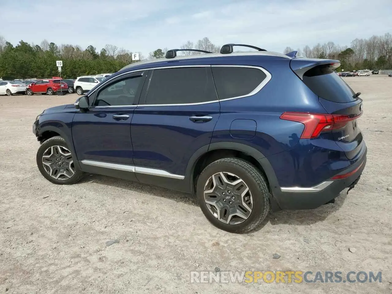 2 fotografías del automóvil dañado 5NMS4DAL8NH403826 HYUNDAI SANTA FE 2022