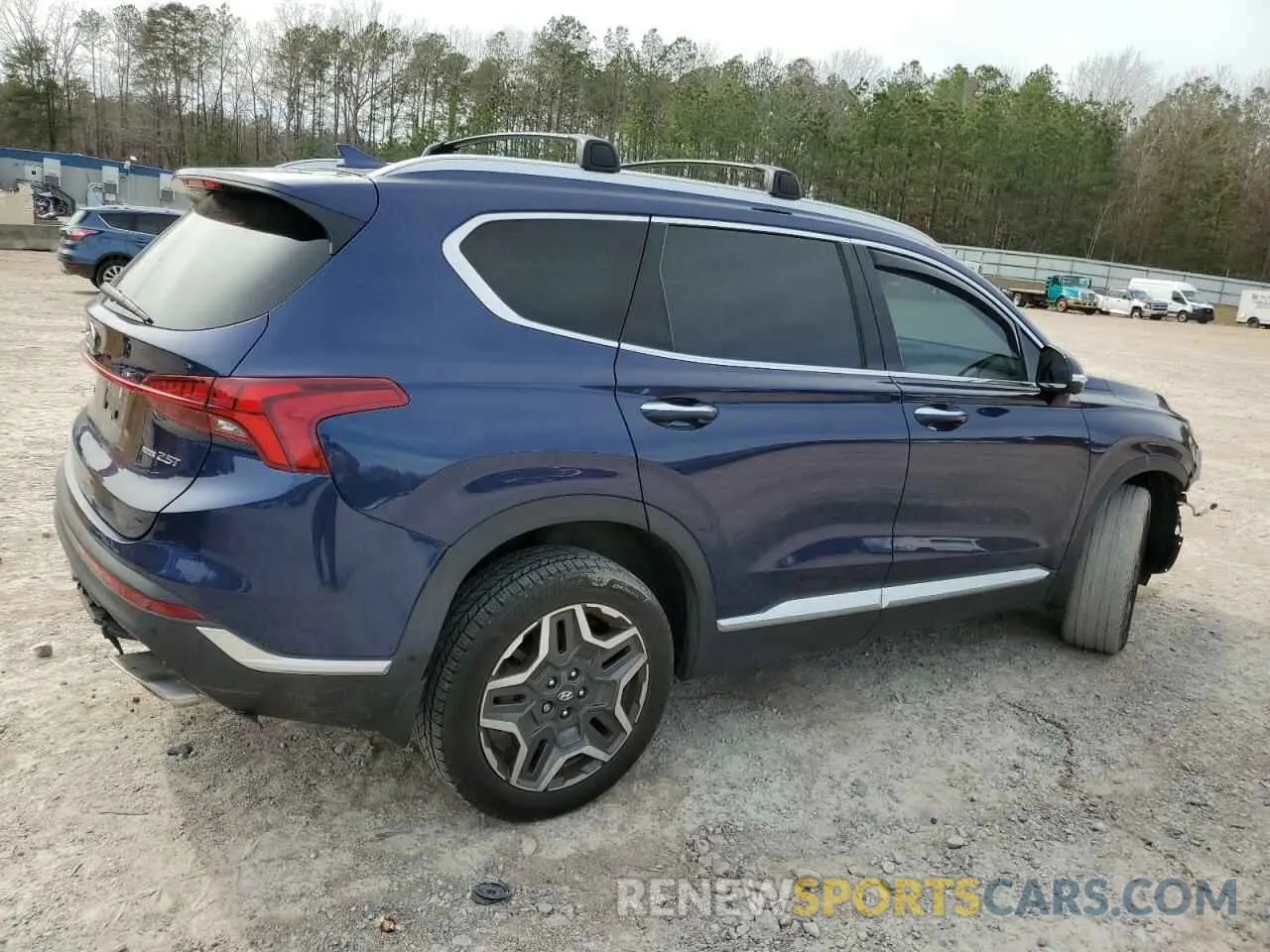 3 fotografías del automóvil dañado 5NMS4DAL8NH403826 HYUNDAI SANTA FE 2022