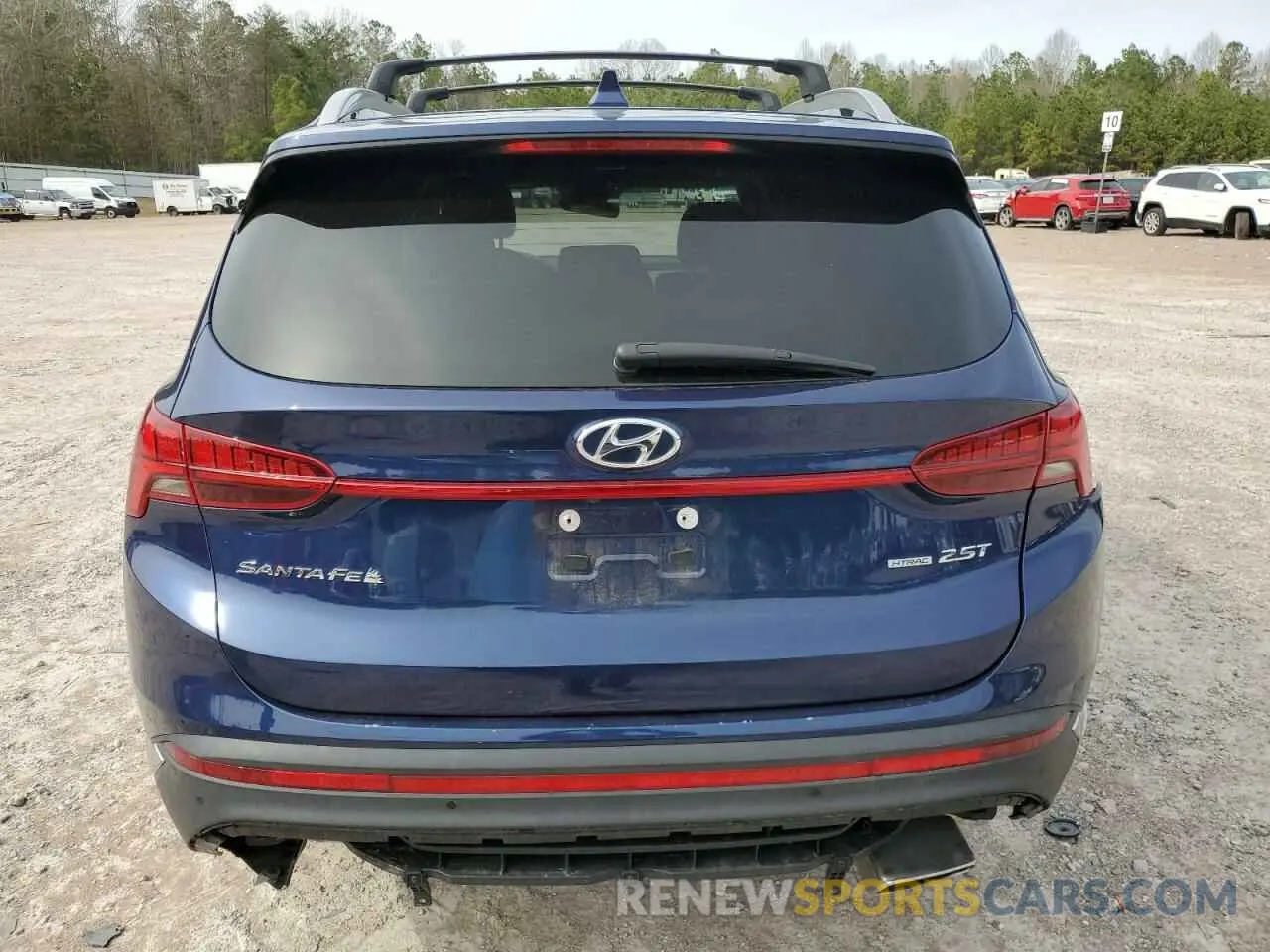 6 fotografías del automóvil dañado 5NMS4DAL8NH403826 HYUNDAI SANTA FE 2022