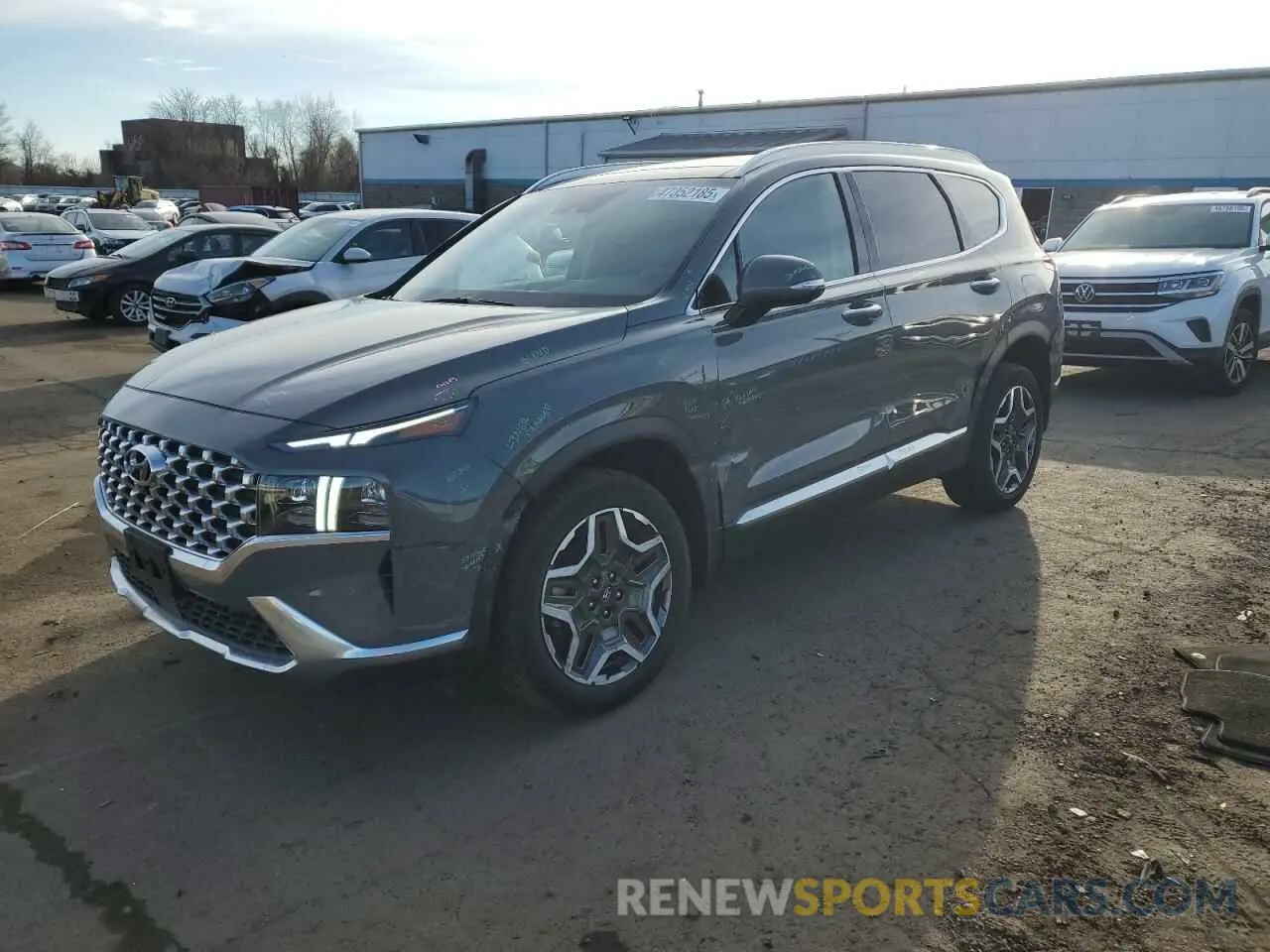 1 fotografías del automóvil dañado 5NMS4DALXNH455491 HYUNDAI SANTA FE 2022